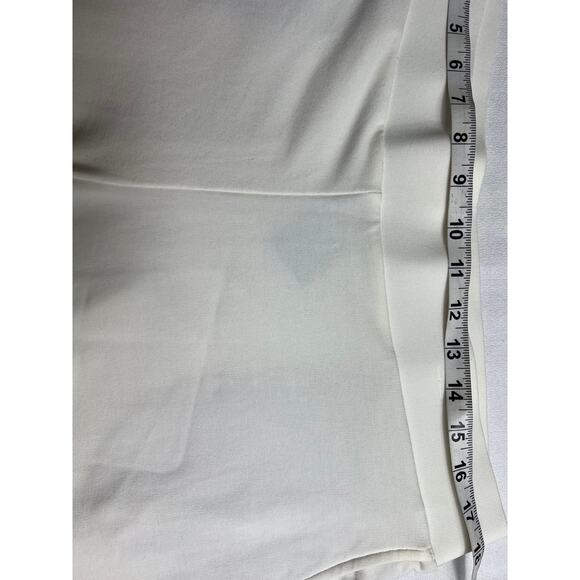 NEW Pure J.Jill Women's Cream Pants Large Petite Slim Leg Pull On Stretch - Picture 6 of 8
